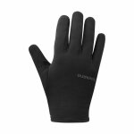 Gants longs thermiques l�gers shimano homme - noir respirants pour cyclisme