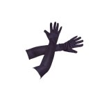 Gants longs de soire femme - ptit clown - taille unique - noir - accessoire dguisement charleston carnaval ...