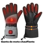 Gants de moto chauffants intelligents homme femmegants � sport �cran tactilegants de cyclisme pour skimotocros ...