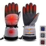 Gants de moto chauffants intelligents homme femmegants � sport �cran tactilegants de cyclisme pour skimotocros ...