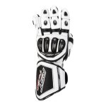 Gants moto cross rst tractech evo 4 - blanc / noir - taille 9