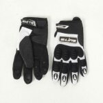 Gant moto cross vtt descente s - line taille m pour homme / femme noir / blanc gan 460 m 09 neuf