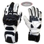 Gants moto en cuir professionnelles racing de proanti
