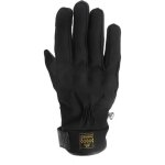 Gants moto hiver cuir extensible helstons justin - noir burning - taille 9 Gants moto hiver cuir extensible helstons justin - noir burning - taille 9