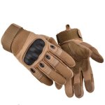 Gants moto gants scooter homme femme mi saison ecran tactile respirable pour auto moto kaki td80951