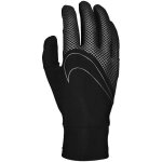 Gants nike 360 lightweight running - black / black / silver - xl