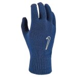 Gants nike knitted tech and grip pour hommes twist adultes unisexe bleu citron (multicolore) lx