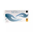 Gant nitrile noir taille m non poudre (7 / 8) boite de 100 promosac