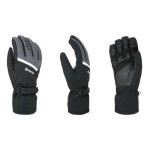 Gants de ski / snow level evolution gore - tex black - grey homme