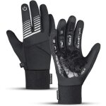 Gants de v�lo thermiques antid�rapants pour homme - �tanche - �cran tactile