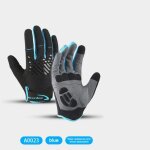Gants vtt kjehome - impermables et respirants - bleu