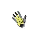 Gants vtt longs touche �cran gist shield 5537 - jaune fluo / noir - xl - homme - cycle - manches longues ...