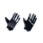 Gants vtt long xlc cg - l14 - noir / blanc - xs - homme - cycle - respirant - manches longues