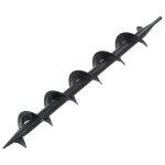 Gars foret de tarire acier 75 x 600 mm(5371)