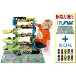 Garage pour enfants molto 4 tages + 10 voitures + tapis de jeu - molto - cars - mixte - 3 ans et plus ...
