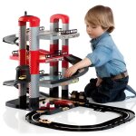 Garage  tages pour enfants molto - 4 voitures + ascenseur + lavage + station dessence