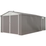 Garage m�tal nevada avec porte battante - 1856 m�
