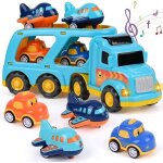 Garage voiture enfants marsee camion 5 en 1 avec sons et lumires 28x9x10cm jouet ducatif pour enfants ...