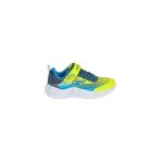 Baskets - skechers - microspec advance 403926l - enfant (t. 31) - mixte - blanc / multicolore