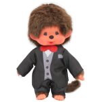 Garon jeune mari 20 cm kiki monchhichi poupe en costume mariage