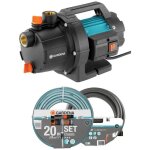 Gardena 3000 / 4 basic set pompe de jardin 3000 l / h 35 m