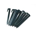 Cavaliers pour c�bles p�riph�riques - gardena - lot x100 - fixation pour tondeuses robots - noir - adapt� ...