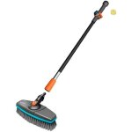 Gardena cleansystem kit de lavage avec manche s de 90 cm et brosse � manche souple : kit pratique id�al ...