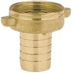 Raccord � visser - gardena - vissage en laiton (2)1 7142 - laiton - 2 pi�ces - filetage 333 mm