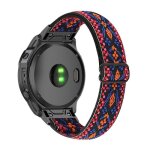 Pour garmin fenix ??series 7s - 6s - 5s - instinct 2s montre réglable sangle elastic nylon bracelet montre ... Pour garmin fenix ??series 7s - 6s - 5s - instinct 2s montre réglable sangle elastic nylon bracelet montre ...