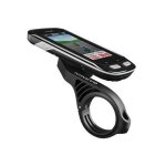 Fixation avant cintre edge 1000 - garmin - noir - poids: 25 g - tissu