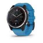 Montre gps connect�e marine - garmin - quatix� 7 - �dition standard - bleu - navigation de plaisance