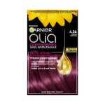 Coloration permanente - garnier - olia - 4. 26 - rose violet - cheveux normaux - cr�me - sans ammoniaque ...