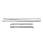 Garniture baguette de porte latrale pour peugeot rifter 2019 - 2021 inox 4pcs
