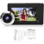 Garosa cam�ra de s�curit� de porte sonnette vid�o sans fil intelligente �cran couleur tft 43 pouces s�curit� ...