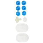 Ensemble de clips de fixation de jupe lat�rale de voiture - garosa - citro�n ds3 2009 - 2015 - blanc ...