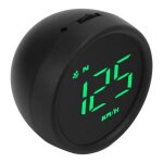 Garosa hud de voiture 2. 6in hud affichage gps compteur de vitesse multifonction survitesse fatigue rappel ...