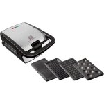 Gaufrier / app.  croque - monsieur tefal sw854d16 - noir / inox - puissance 700w