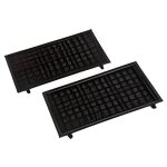 Gaufrier - tefal - simply invent mini sw32 - plaques gaufre - noir