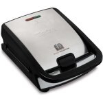 Gaufrier tefal sw857d12 - 700watts - 2 jeux - revetement anti - adhésif Gaufrier tefal sw857d12 - 700watts - 2 jeux - revetement anti - adhésif
