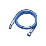 Gazinox - 037032 - tuyau en inox gaz naturel bleu
