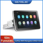 Gearelec autoradio android 9 pouces avec carplay �cran tactile rotatif � 360 degr�s 2 + 32go wifi gps ...