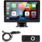 Gearelec autoradio cartouche carte sans fil portable 7 pouces carplay radio �cran tactile casque bluetooth ...