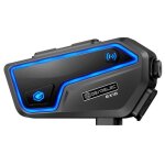 Intercom moto bluetooth - gearelec - gx10 - �tanche ip67 - bt 5. 2 - 25h autonomie appel