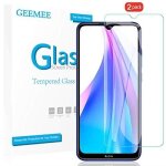 Geemee pour xiaomi redmi note 8t verre tremp� premium film protecteur d�cran ultra clair 9h film protection ...
