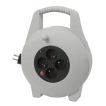 Gefom enrouleur électrique ménager 10 m 4 prises 16a + t Gefom enrouleur électrique ménager 10 m 4 prises 16a + t