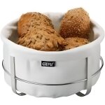 Gefu corbeille � pain ronde blanche brunch