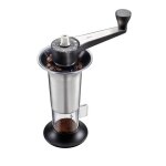 Moulin � caf� - gefu - lorenzo - 24cm - inox et plastique - r�glable 11 degr�s