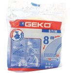 Geko bourrelet de porte adh�sif en mousse pu blanc - 19mmx6mmx8m - mistral