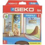 Geko joint adh�sif mousse pvc - 9 mm x 3 mm x 6 m - marron