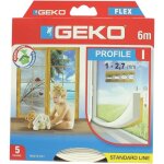Geko joint adh�sif en mousse pvc - 9mmx3mmx6m - blanc